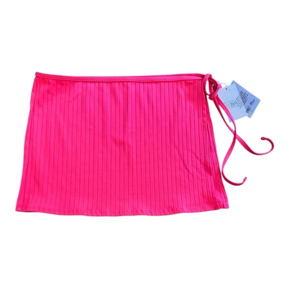 Solid & Striped The Swim Skirt in Hot Pink NWT - Picture 2 of 7